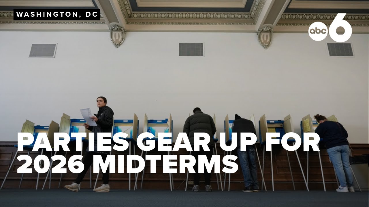 Control of Congress up for grabs as parties gear up for 2026 midterm elections