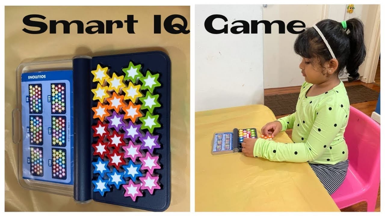 Smart  Game IQ Stars Puzzle Game - How to play