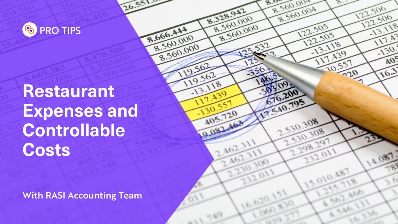 #ProTip: Restaurant Expenses and Controllable Costs
