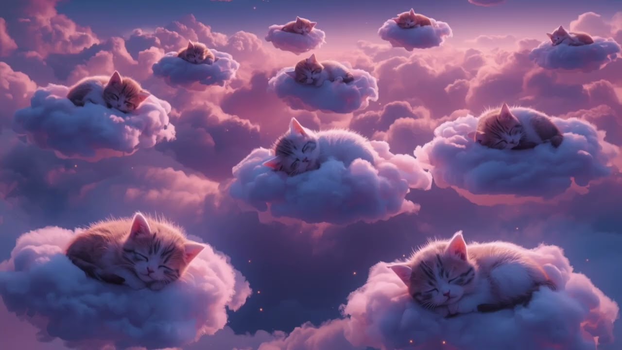 🌥️✨ Moonlight Soft Waves ✨🌤️ | Soft Music for Kids to Sleep 💤