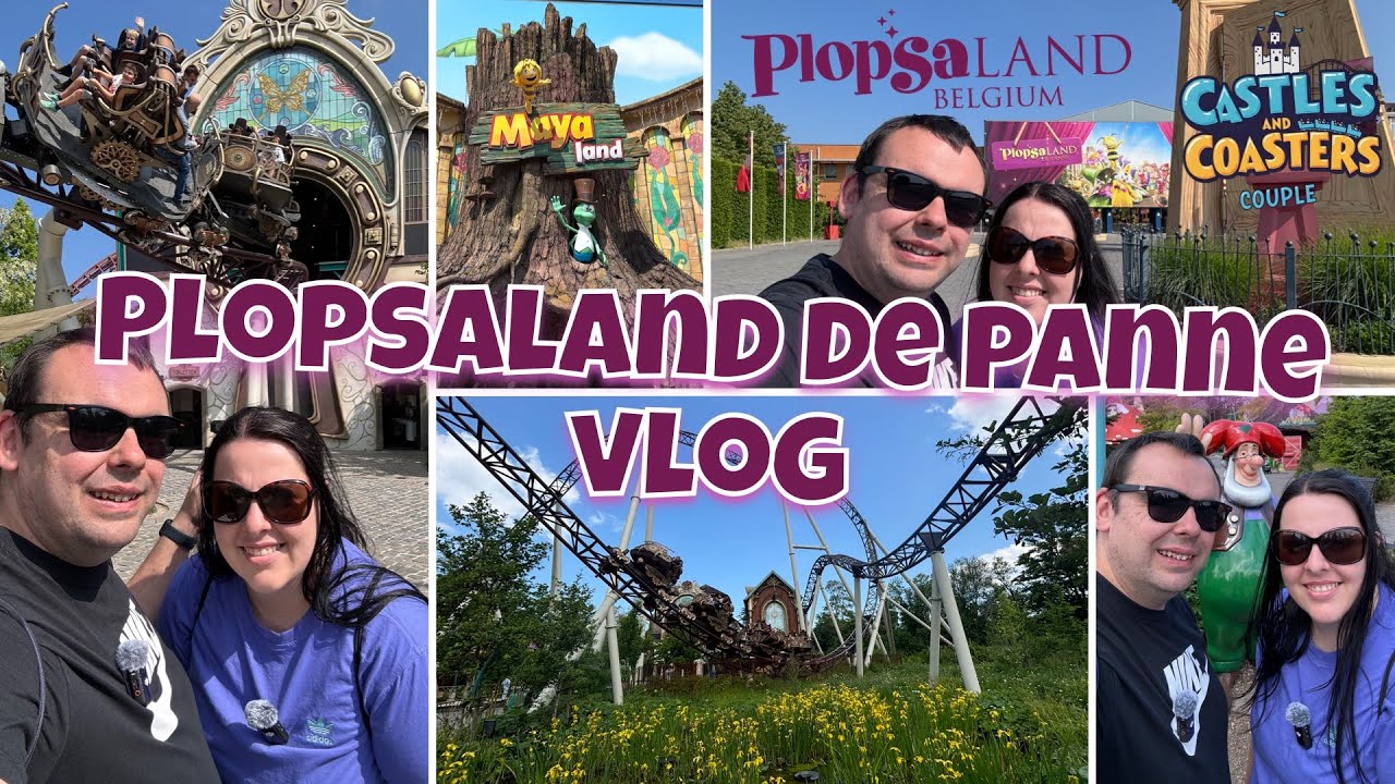 PLOPSALAND DE PANNE BELGIUM VLOG 2025 🇧🇪 | Join us for a full day with on-ride POV's | 🎢
