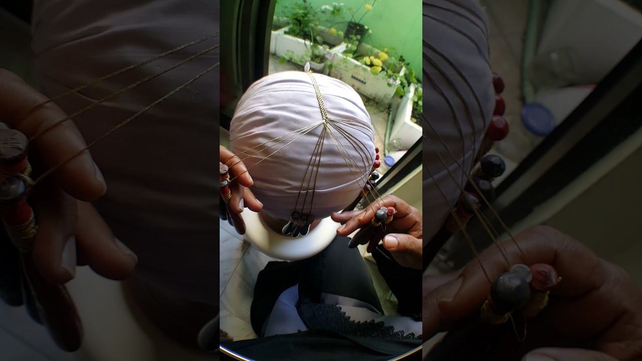 Maldivian traditional dress making.kasabu hirugethun