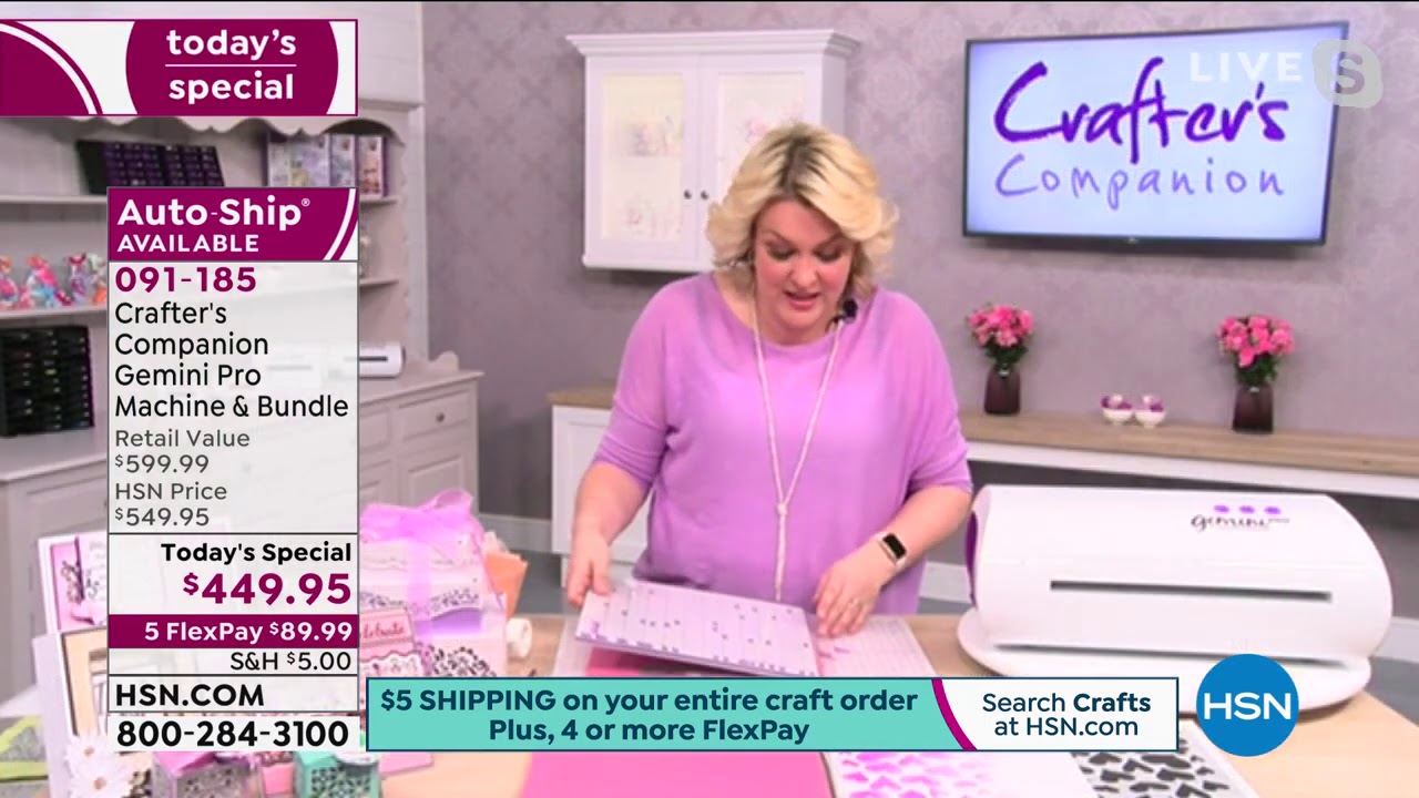 Crafter's Companion Gemini Pro Machine and Bundle AutoSh...