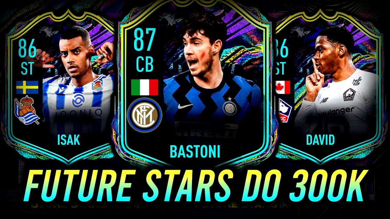 TANIE PRZYSZŁE GWIAZDY | test kart Future Stars FIFA21