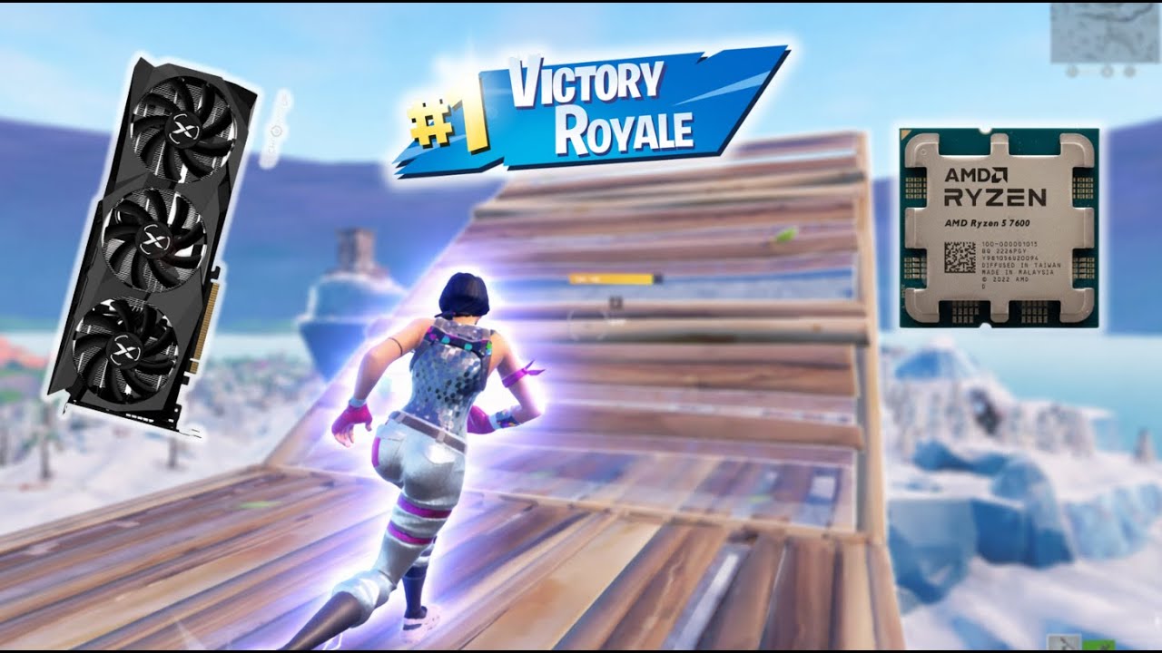 RYZEN 5 7600 + RX 6700 XT | Fortnite OG | Solo Benchmark | Performance Mode (1080P)