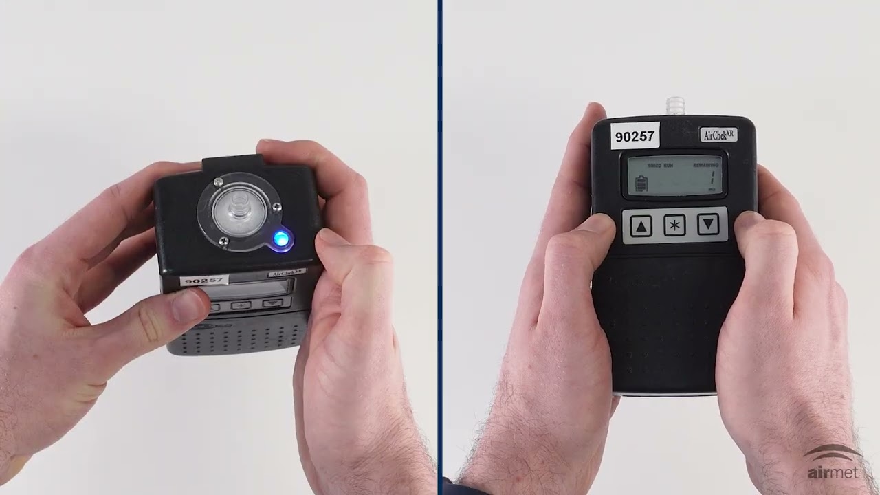 Как пользоваться насосом SKC AirChek XR5000: краткий обзор.