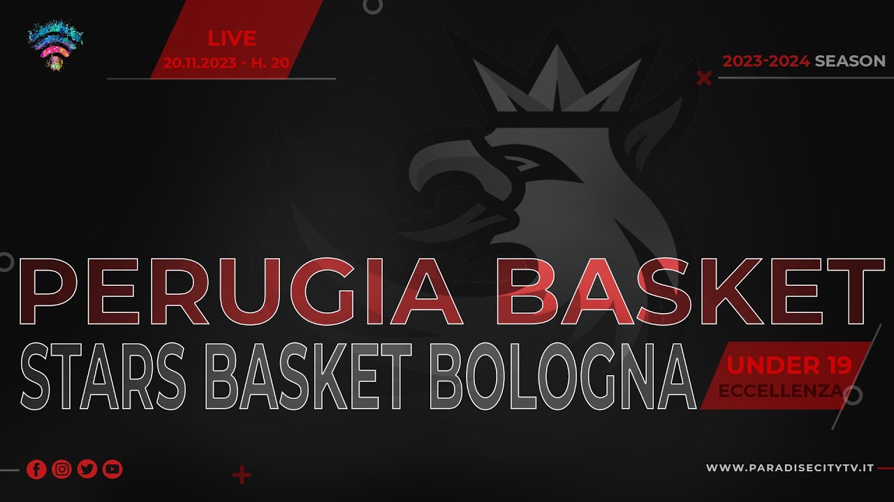 UNDER 19 ECCELLENZA BASKET 2023-2024 - PERUGIA BASKET vs. STARS BASKET BOLOGNA