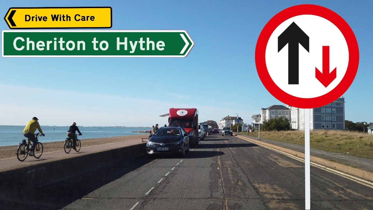 Driving Cheriton to Hythe