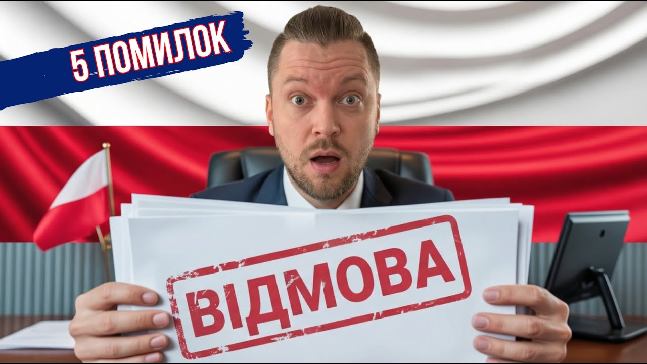 5 помилок при легалізації в Польщі, через які відмовляють
