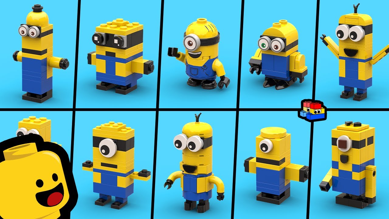 How to Build LEGO Minions (10 New Ways)