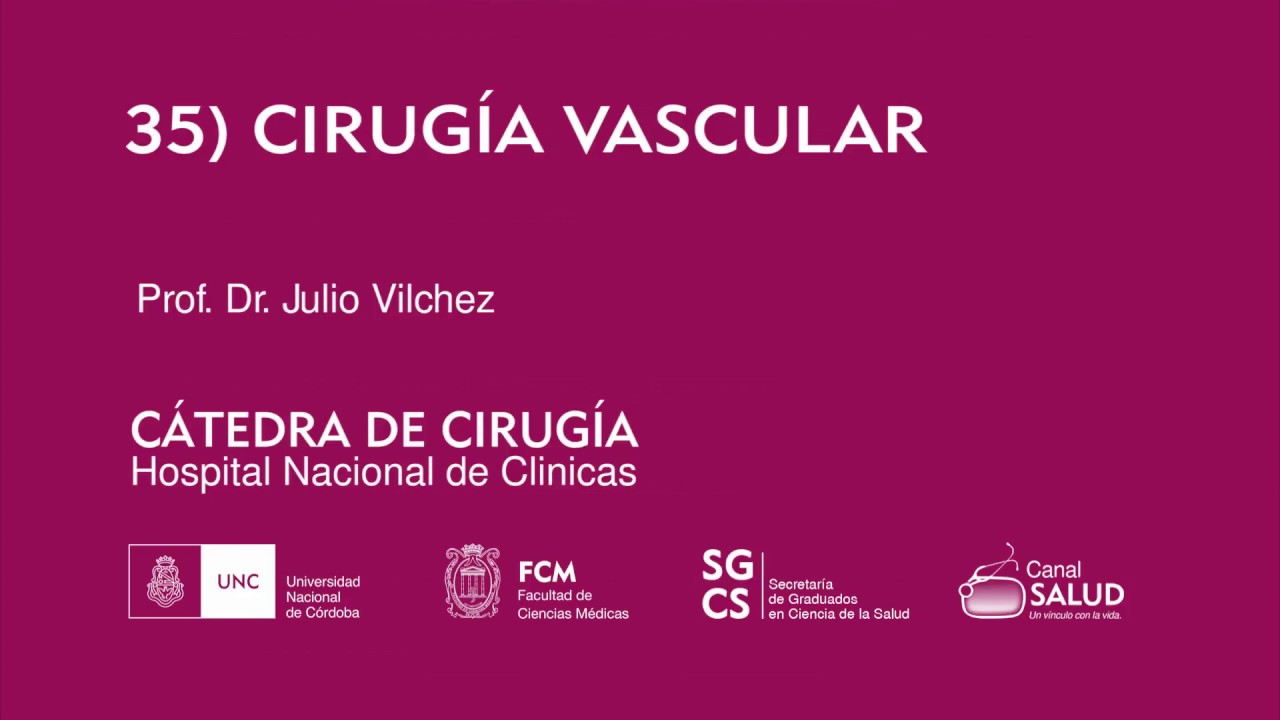 035 Cirug&iacute;a vascular