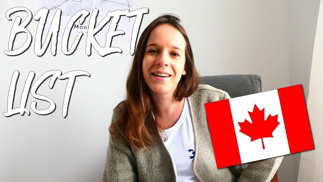 MA BUCKET LIST DU CANADA | Tout ce que je veux voir, visiter et découvrir pendant mon PVT CANADA