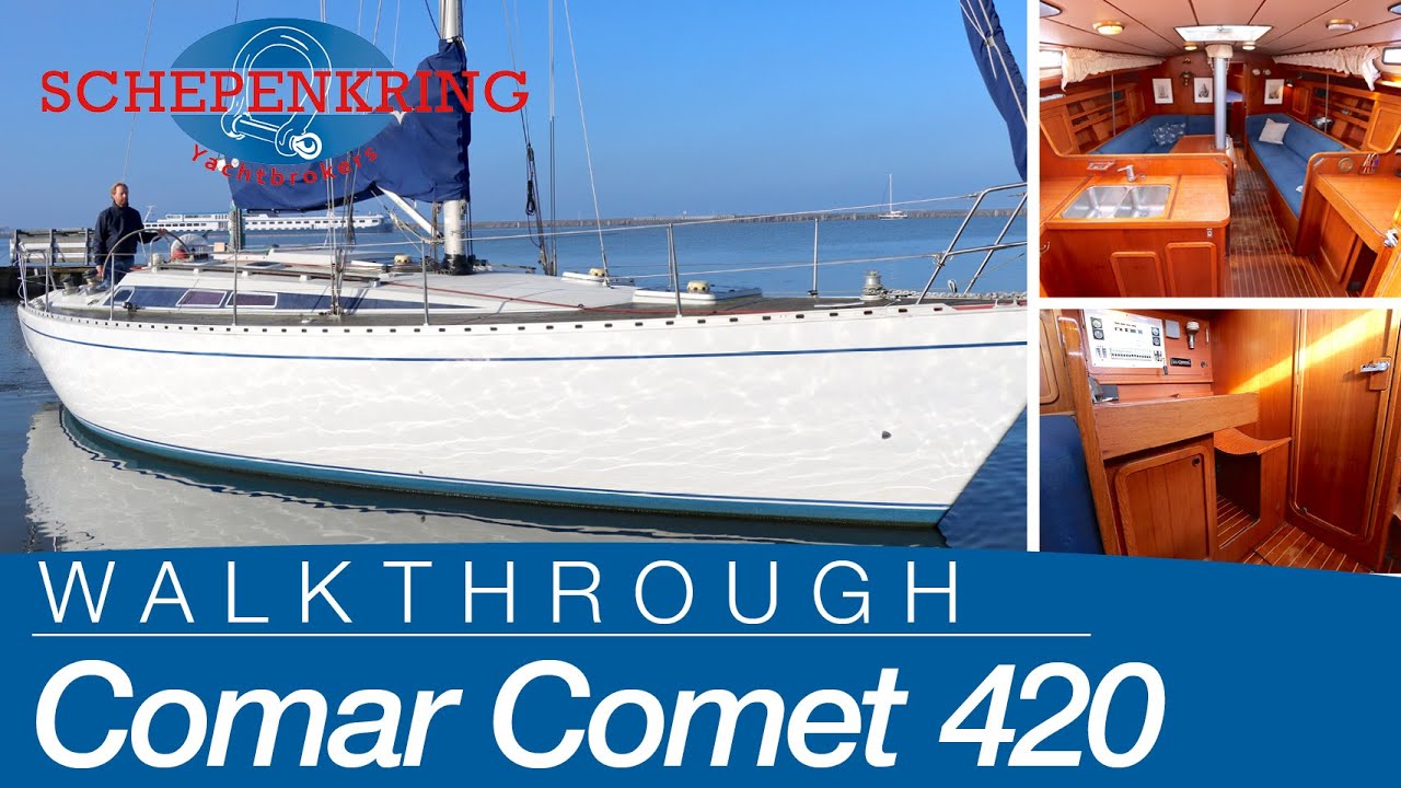 Comar Comet 420 for sale | Yacht Walkthrough | @ Schepenkring Lelystad | 4K