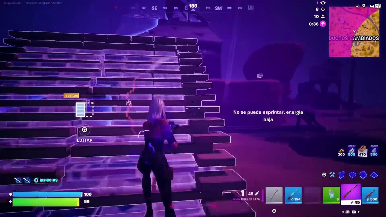 Fortnite intentando a llegar a elite