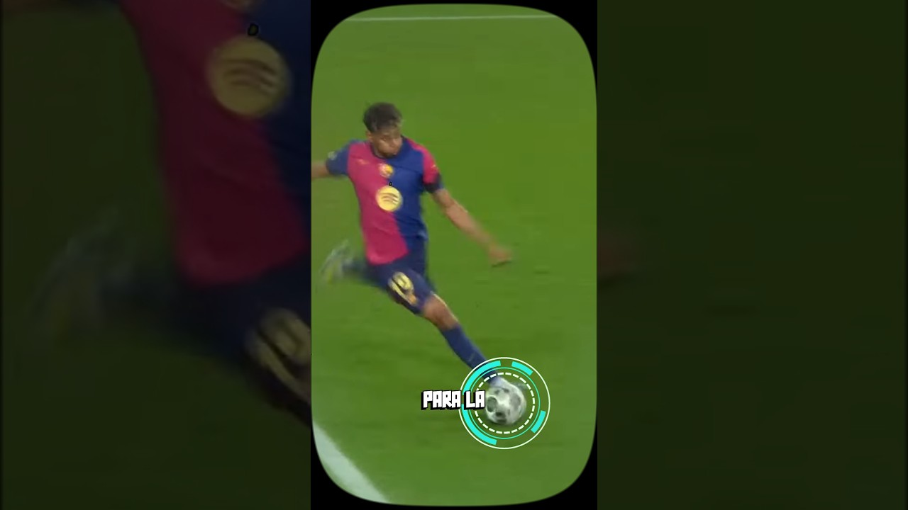 ASÍ fue el GOLAZO de LAMINE YAMAL 