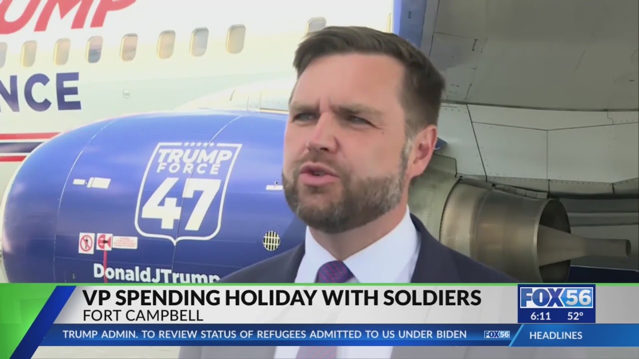 Vice President JD Vance to visit Fort Campbell troops ahead of Thanksgiving