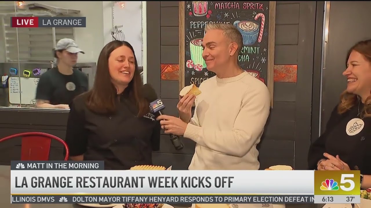 Blackberry Market - NBC Chicago Matt in the Morning La Grange Restaurant Week Feb. 29 2025