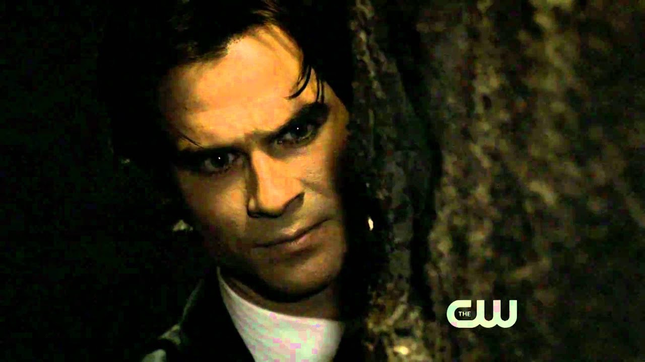 Damon locks Katherine in the tomb|| 2x07