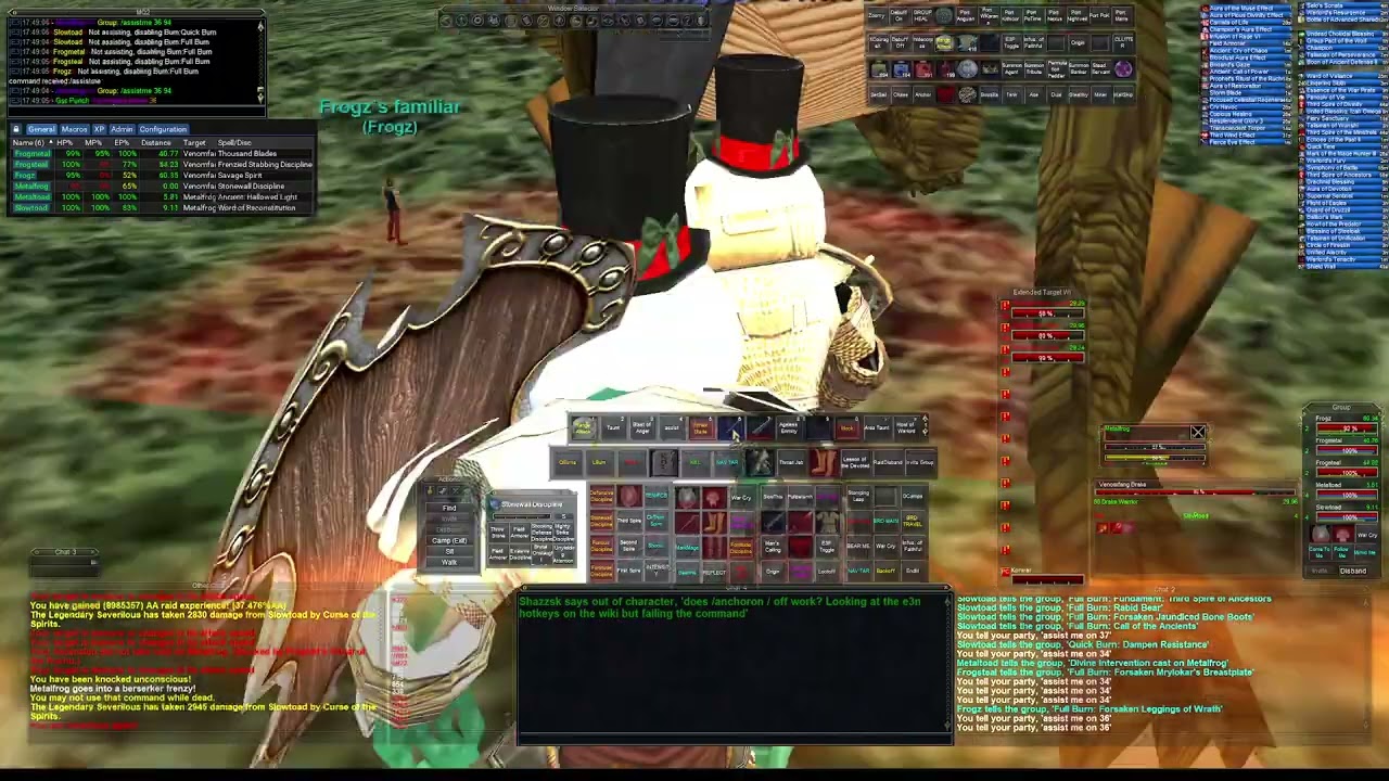 Project Lazarus (eqemu)  - Metalfrog vs Severilious