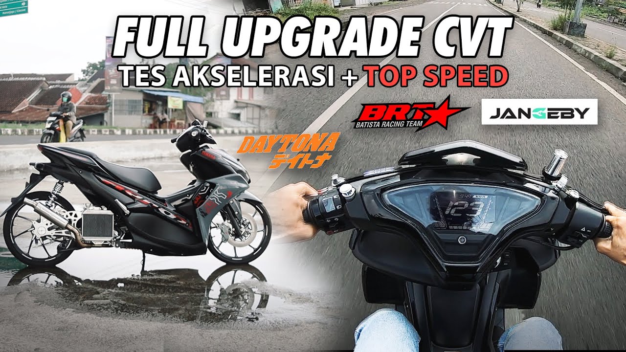 Cobain Kirian Baru AEROX (Mesin STD 123 KM/J)