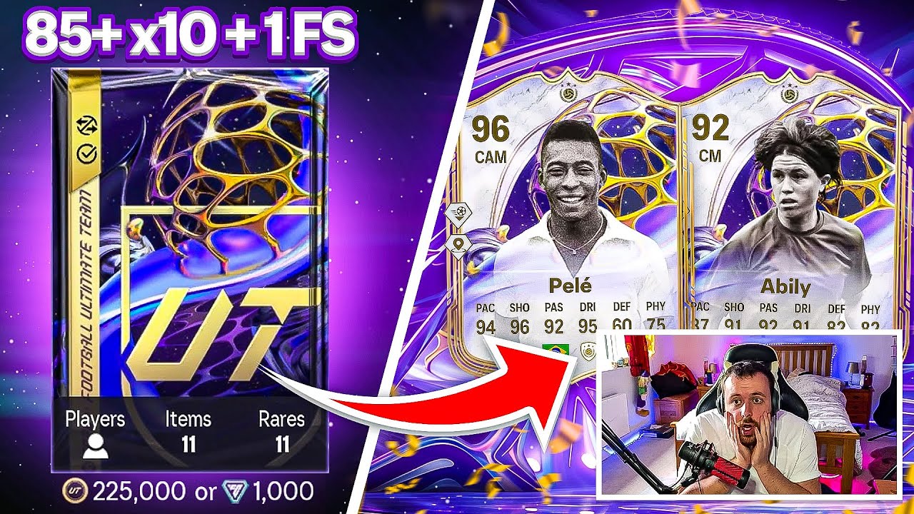 Future Stars TEAM 2 Icon & 90+ FS Packed 🔥 *NEW* Future Stars GUARANTEE PACKS ✨