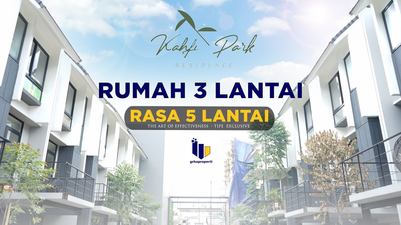 Rumah 3 Lantai Rasa 5 Lantai Kahfi Park Residence Jagakarsa #reviewrumah