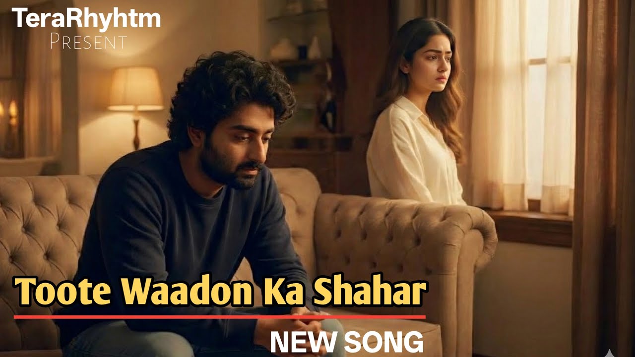 Toote Waadon Ka Shahar | Heart Touching Sad Song 2025 |Arijit Singh Vibes | Bollywood Song 2025