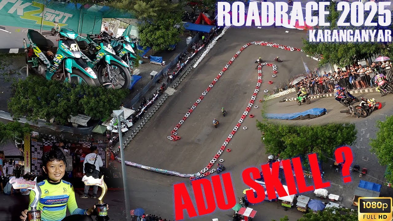 FINAL ROAD RACE 2025 CASYTHA MANAHADAP ALUN ALUN kota KARANGANYAR