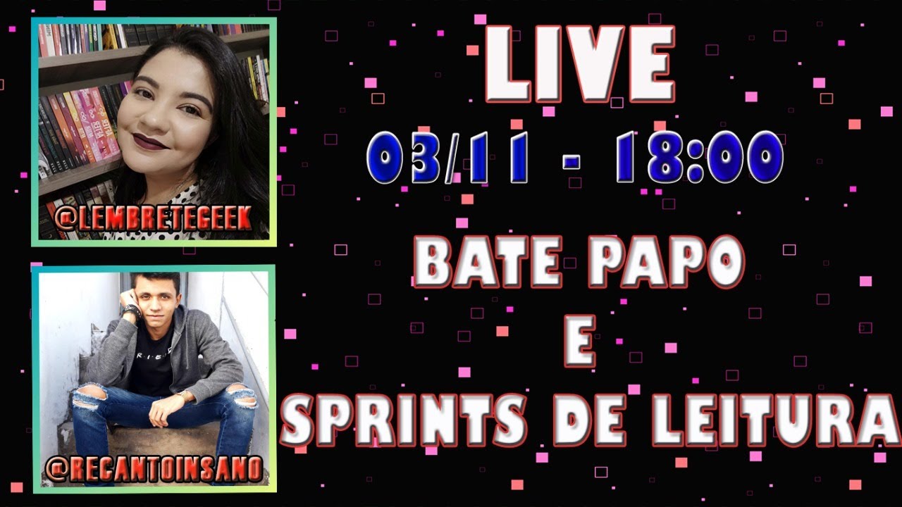 BATE PAPO E SPRINTS DE LEITURA FT. RECANTO INSANO | LEMBRETE GEEK