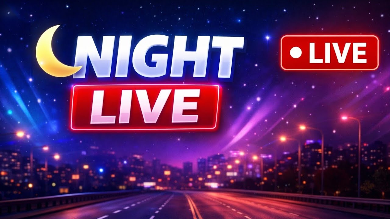 Karunas FOOD World is live! Night road live