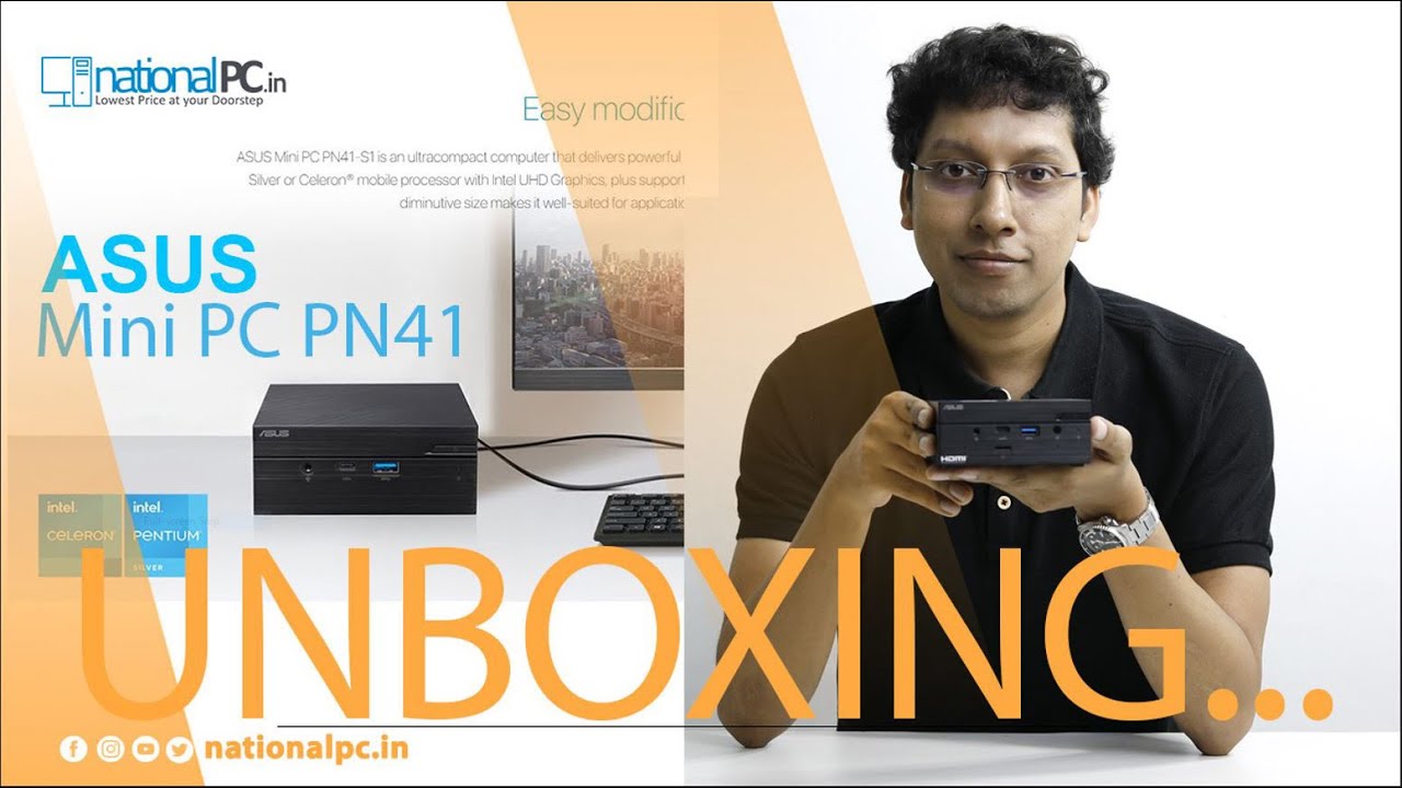 ASUS Mini PC PN41 Ultracompact Barebone computer review and unboxing