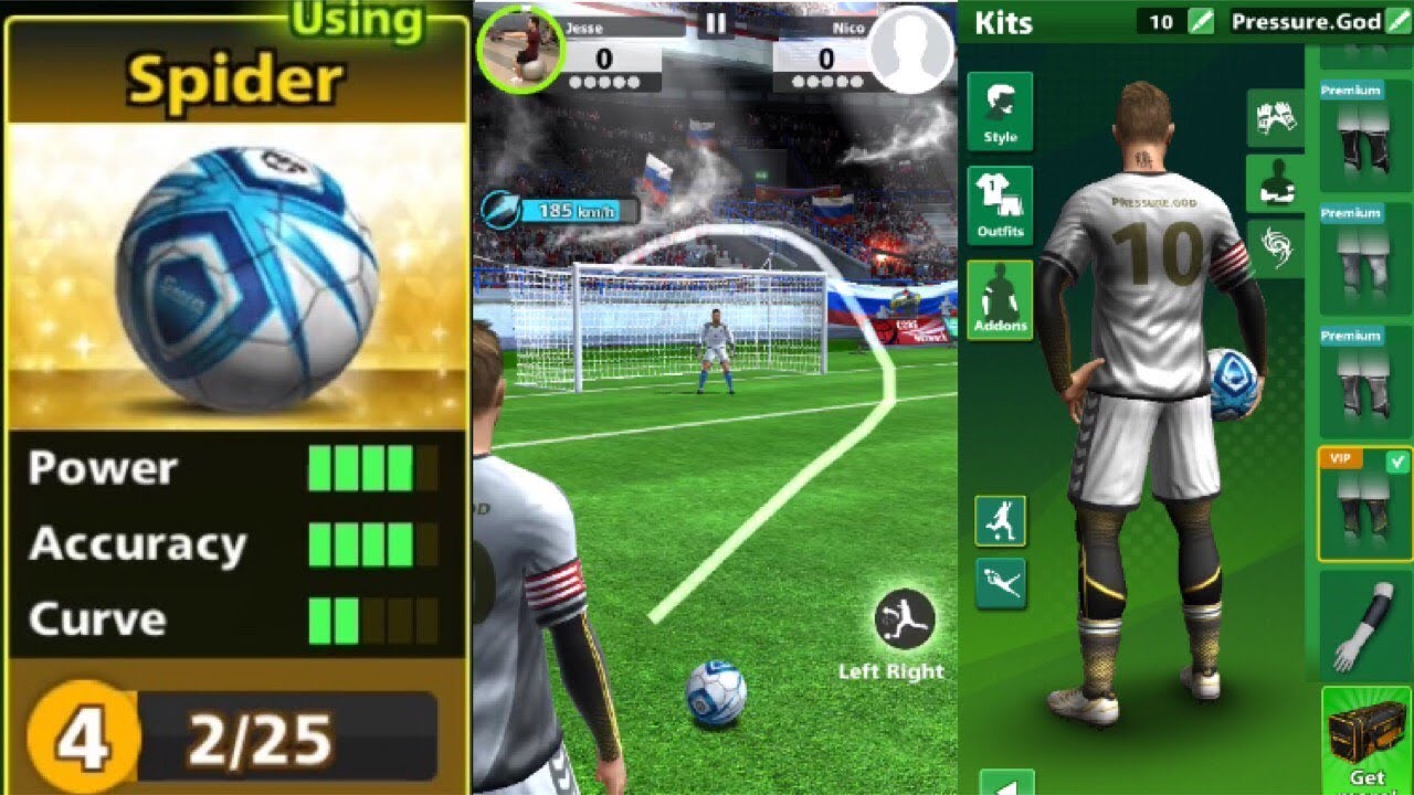 Football Strike - VIP Ball Spider! INSANE STATS!