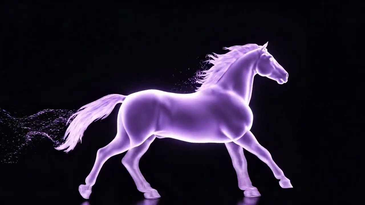 🐾 Animal Hologram Appears in the Air?!