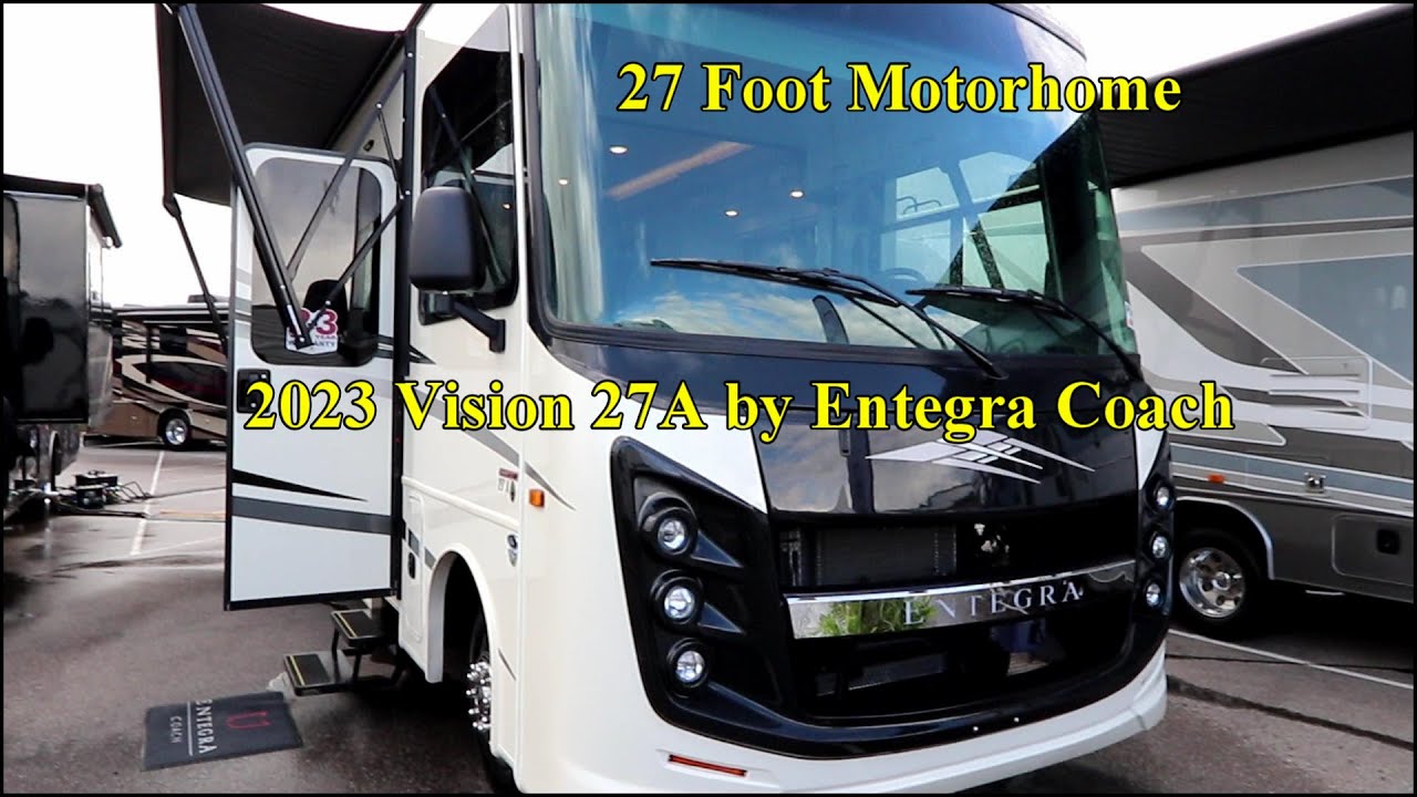 27 Foot Class A motorhome - 2023 Entegra Coach Vision 27A