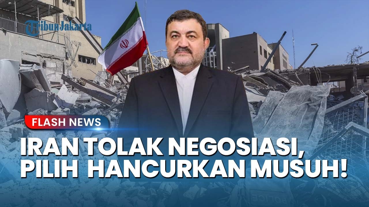 IRAN TUTUP PINTU DAMAI! Teheran Tolak Mediasi Prabowo dan Pilih Bereskan Amerika Israel di Perang