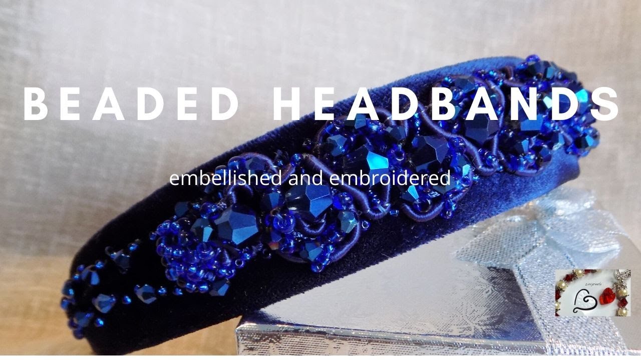 Headbands for women, Alice beaded bands, Part 2