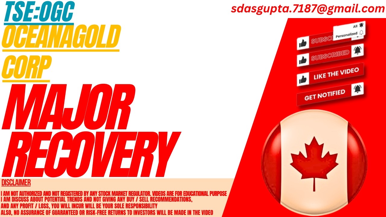OGC STOCK : MAJOR RECOVERY | OCEANAGOLD STOCK