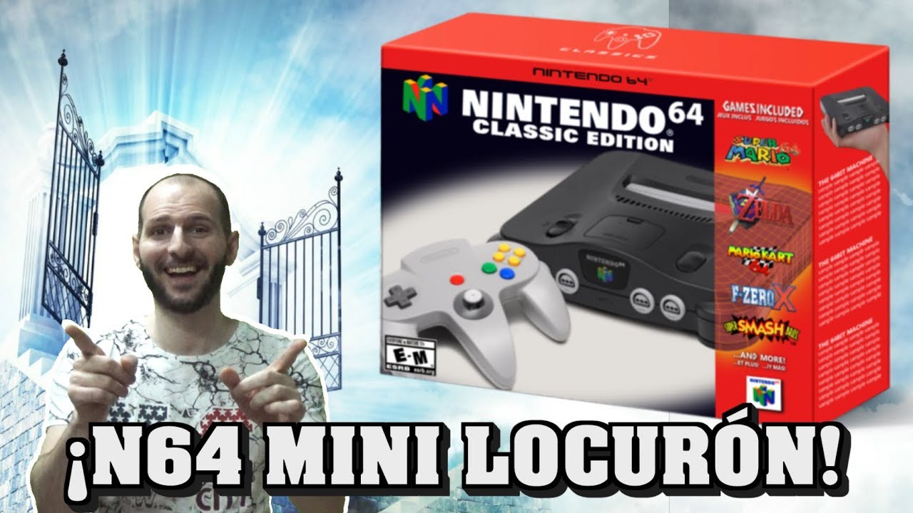 &iexcl;NINTENDO 64 MINI VA A REVENTAR EL MERCADO! - Sasel - N64 - Retro - mario - zelda