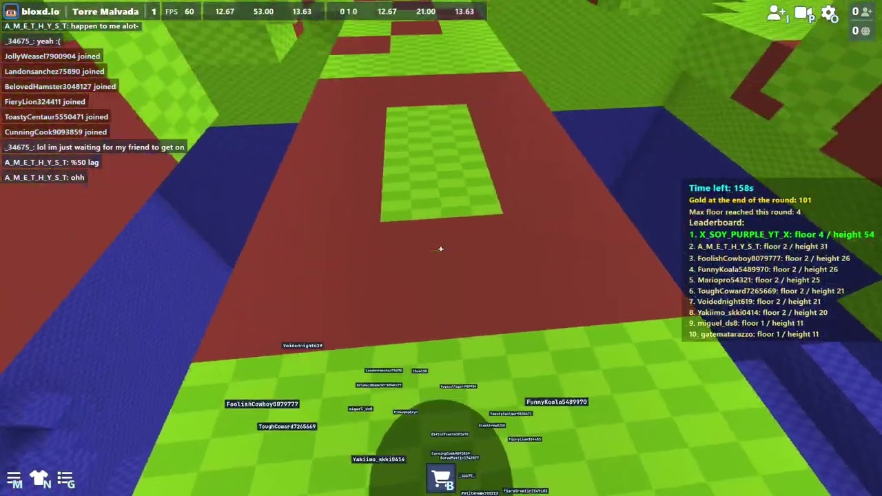 Bloxd io evil tower