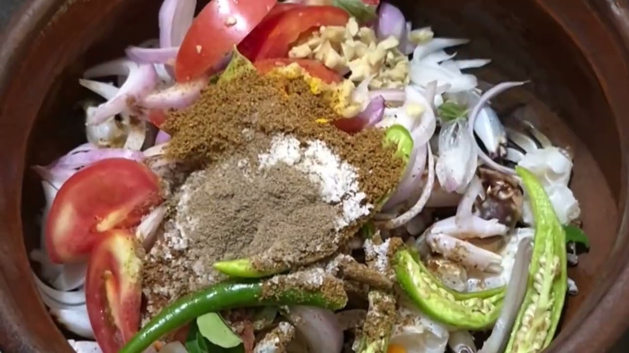 നാടൻ ഞണ്ട് കറി 😋😋