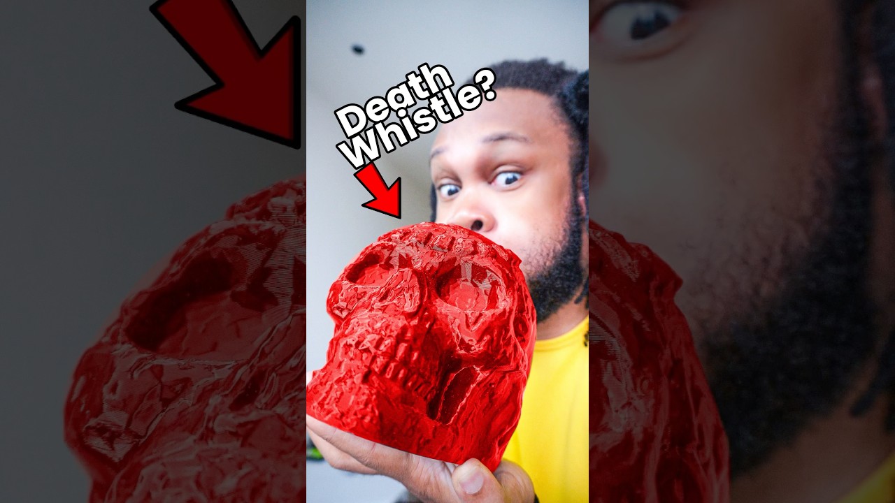 Rate this GIANT whistle - Aztec Death Whistle