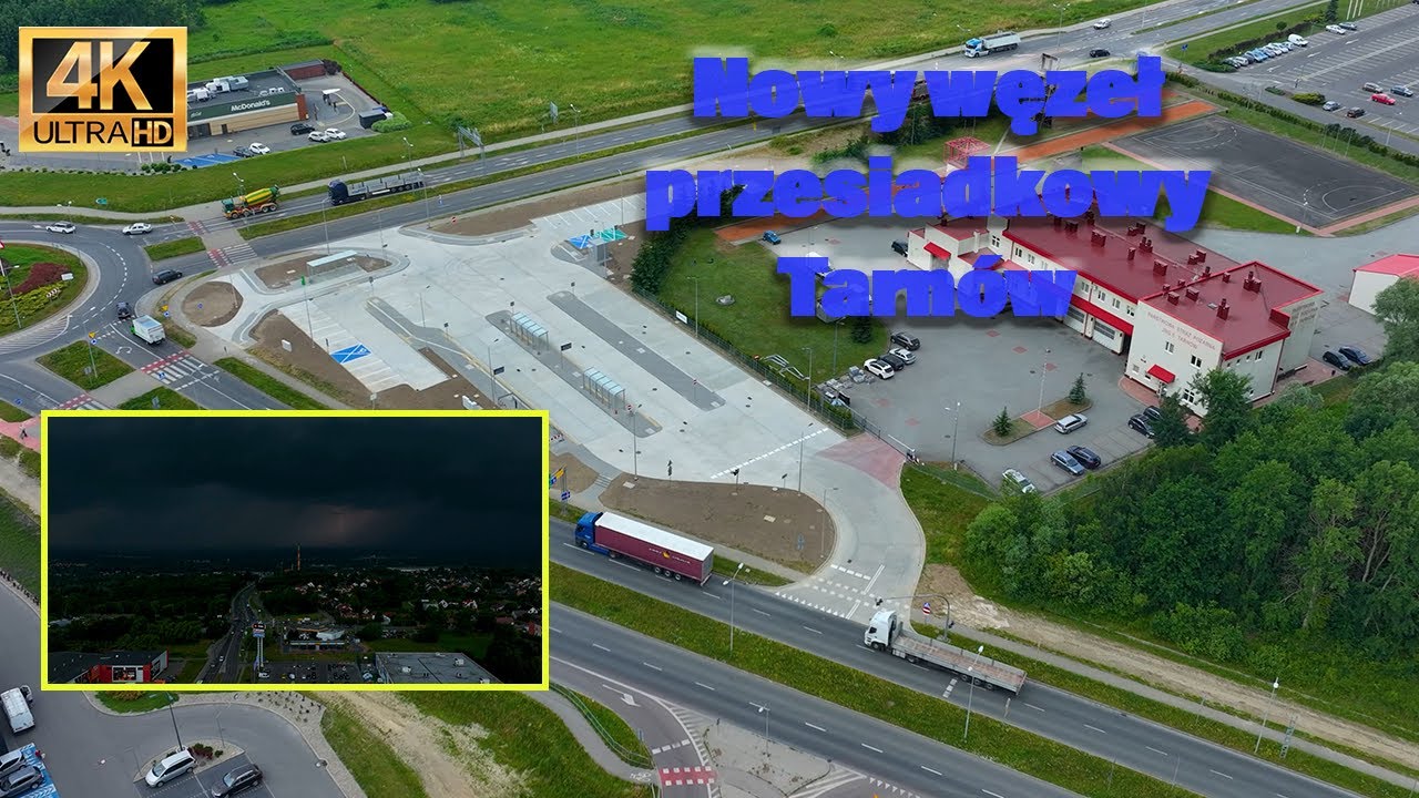 Nowy węzeł przesiadkowy w Tarnowie otwarty | New transfer hub in Tarnów now operational