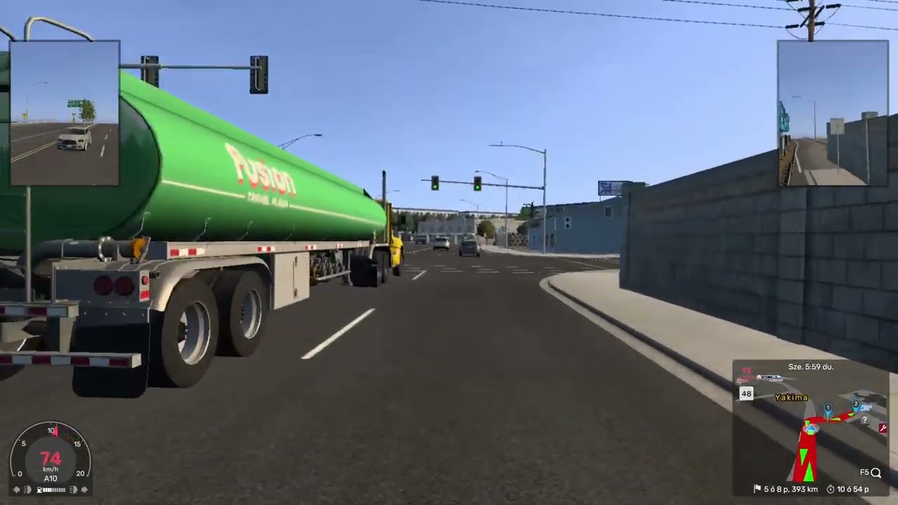 Rossz helyen mentem ki............. American Truck Simulator 44 rész