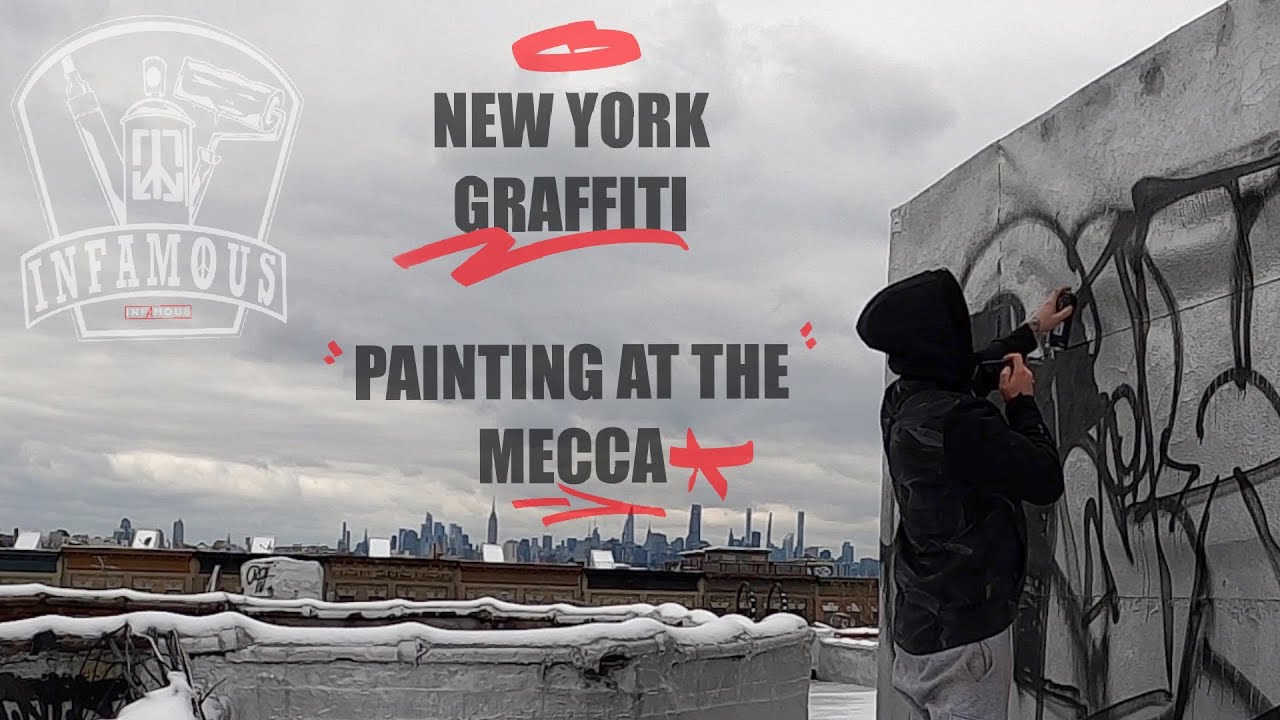 New York Graffiti - Painting in the graffiti mecca - Part 1