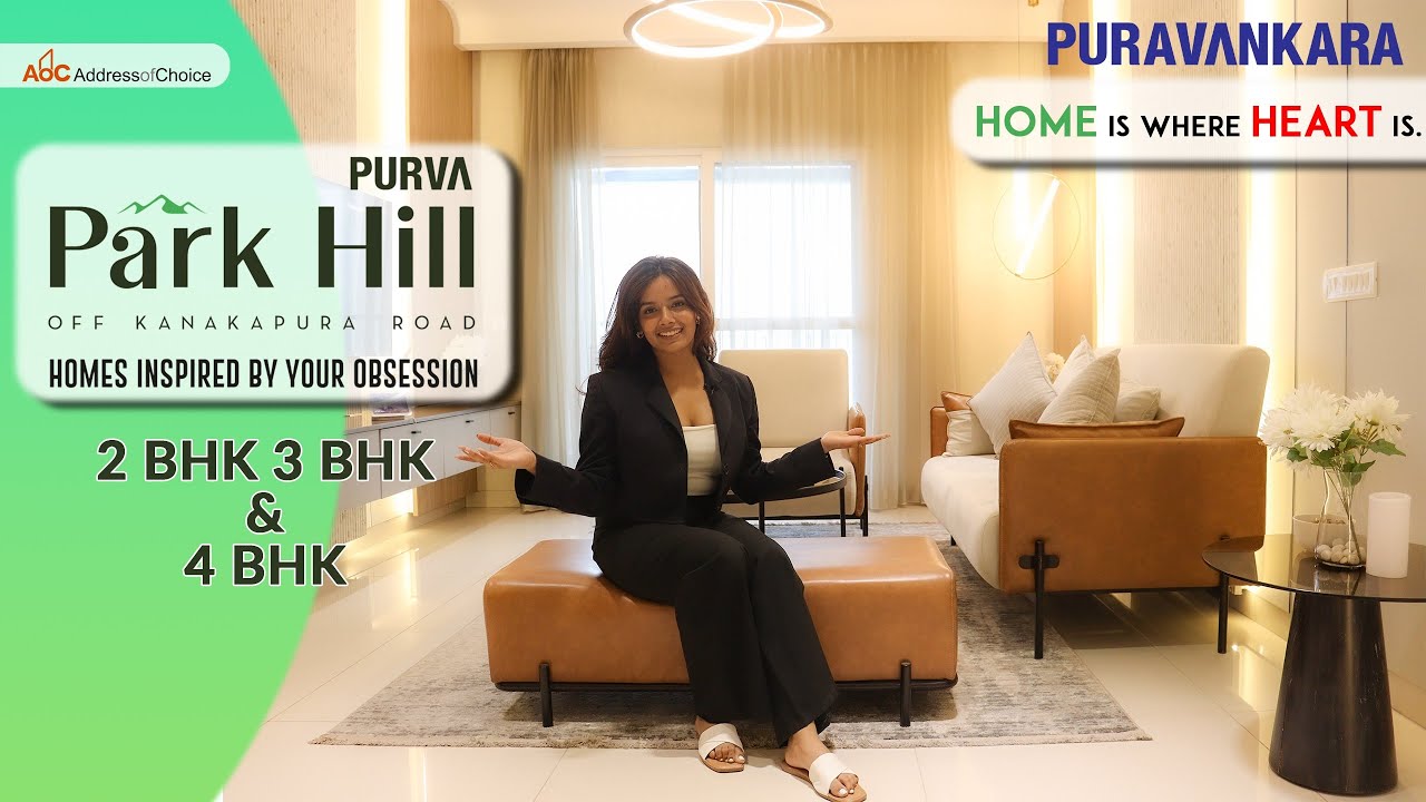 Холм Пурва-Парк на улице Канакапура-роуд, Бангалор | Роскошные 2, 3 и 4-комнатные дома
