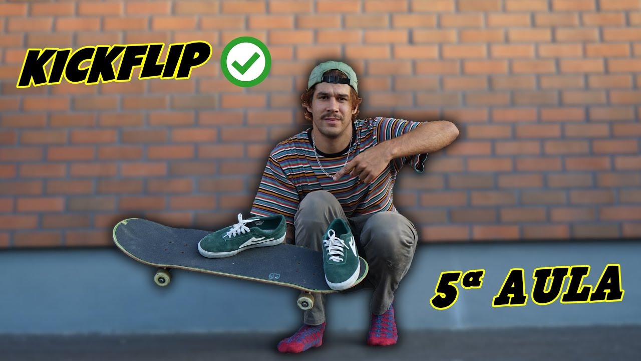 COMO MANDAR KICKFLIP - MUITO FÁCIL !!!