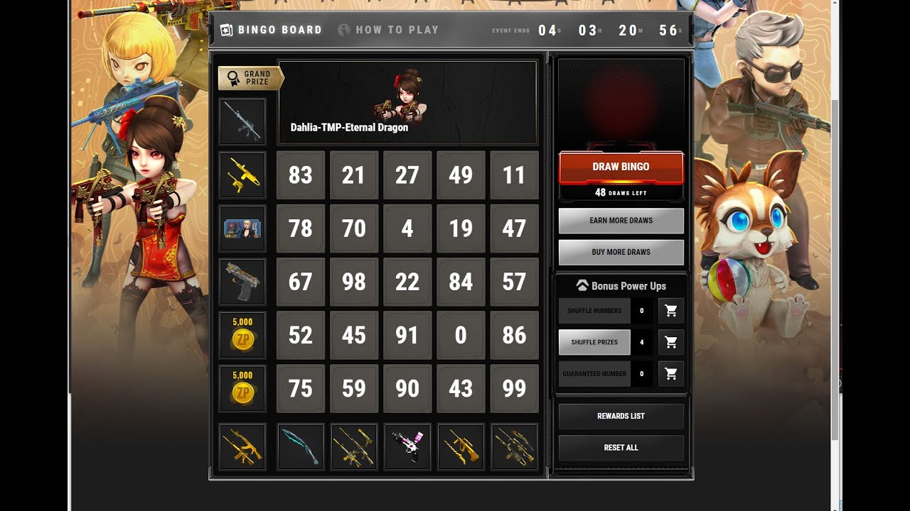 Crossfire West  Winning Dahlia TMP Ethernal Dragon  Bingo Toy Soldier Edition🔥🔥