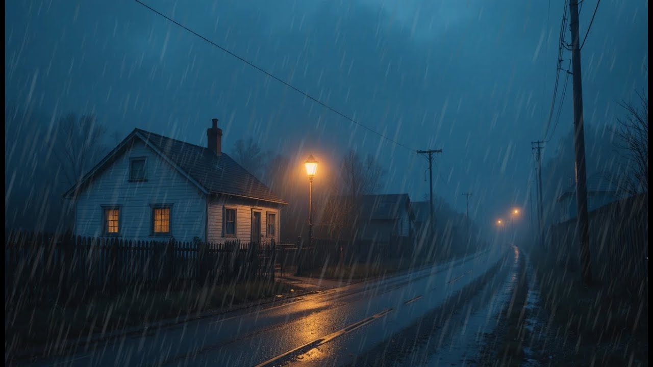 Natural Rain Ambience - Better Sleep Tonight - Study & Relaxation