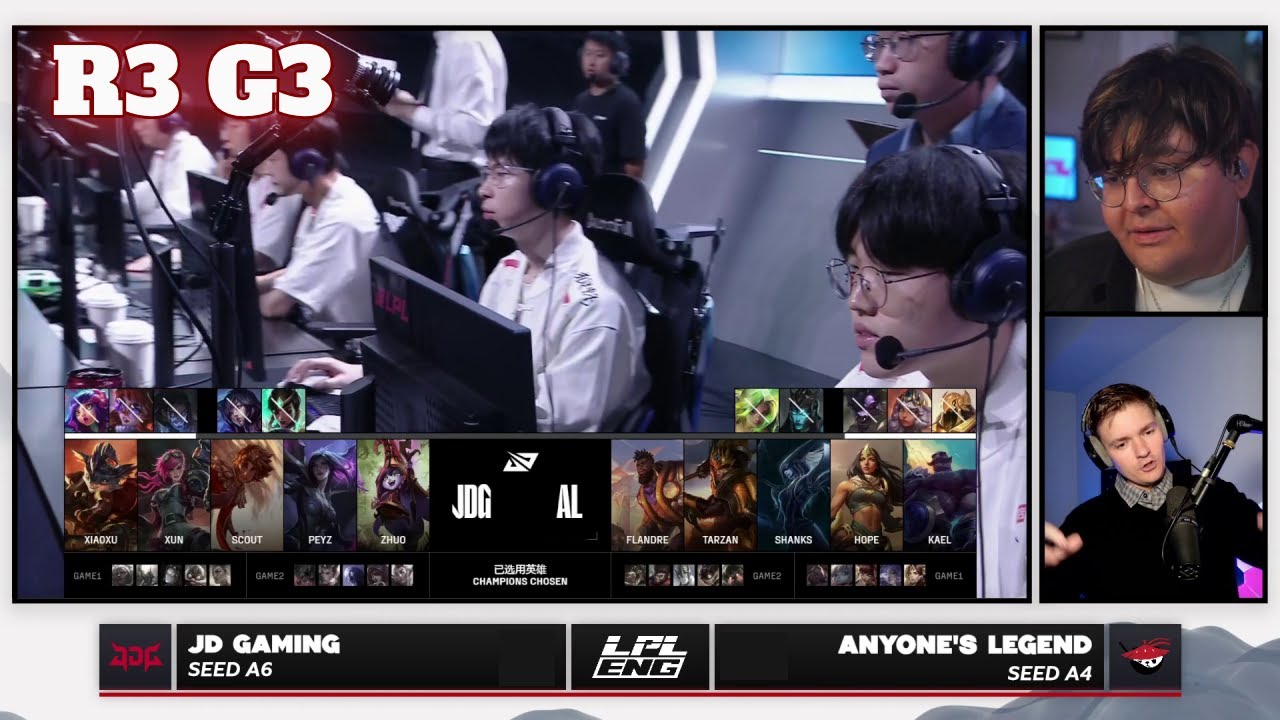 AL vs JDG - Game 3 | Round 3 S15 LPL Summer Playoffs 2025 | JD Gaming vs Anyone's Legend G3 full