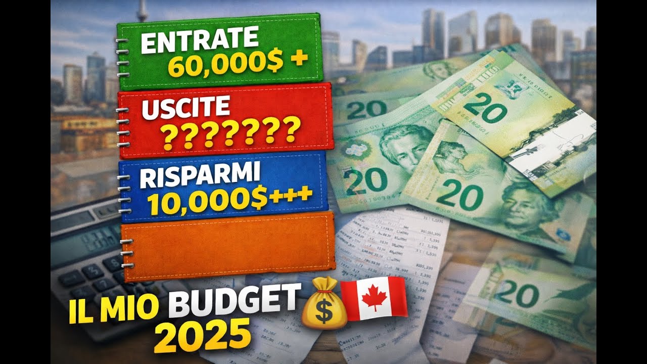 Soldi e budget in Canada nel 2025 💸 | Costo reale, spesa e risparmio